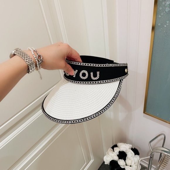 love you Alphabet Empty Top hat Sun visor baseball cap Outdoor cap main image 5